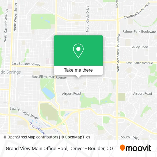 Grand View Main Office Pool map