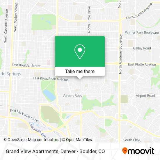 Grand View Apartments map
