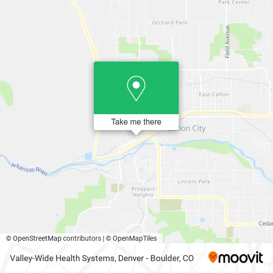 Valley-Wide Health Systems map