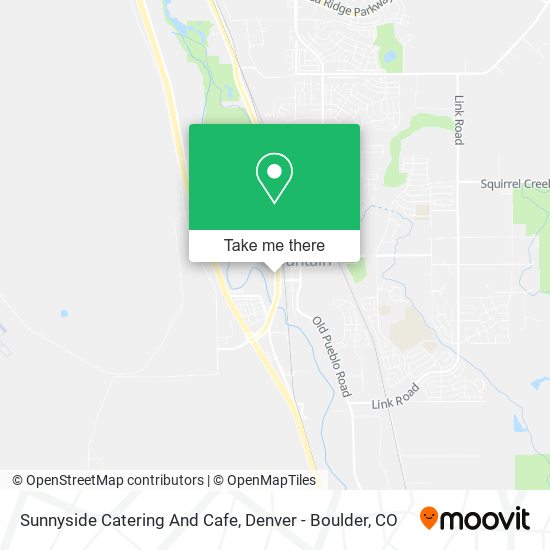 Mapa de Sunnyside Catering And Cafe