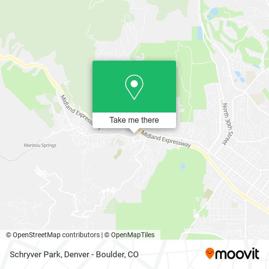 Mapa de Schryver Park