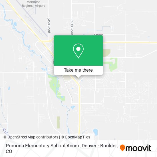 Pomona Elementary School Annex map