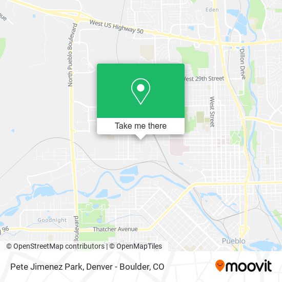 Pete Jimenez Park map