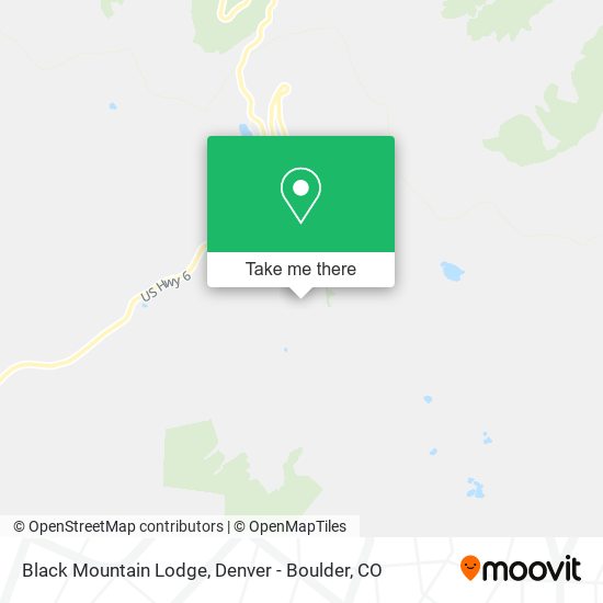 Mapa de Black Mountain Lodge