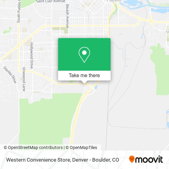 Mapa de Western Convenience Store