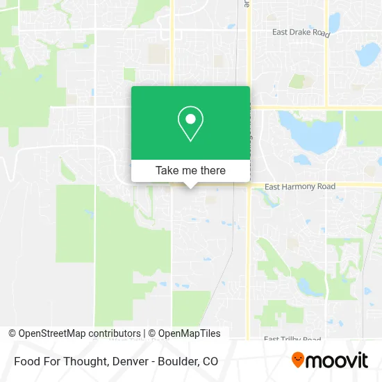 Food For Thought map