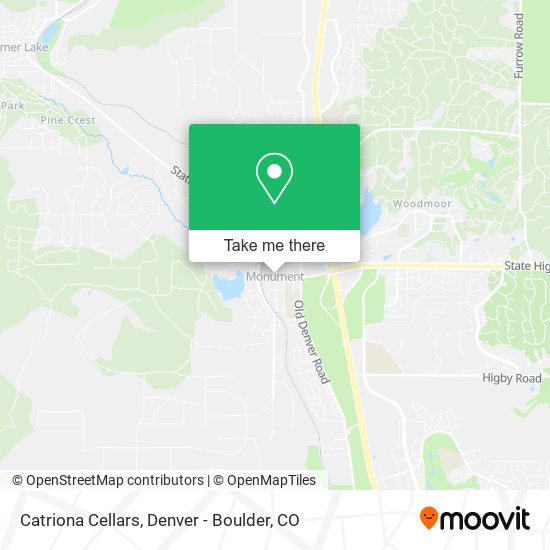 Catriona Cellars map