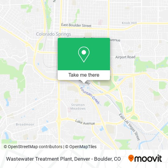 Mapa de Wastewater Treatment Plant