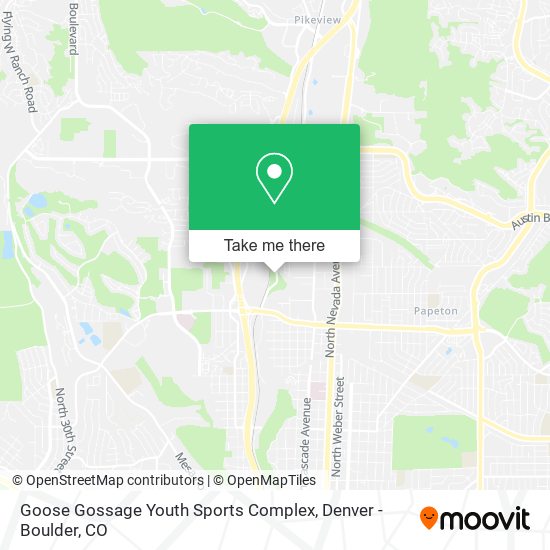Goose Gossage Youth Sports Complex map