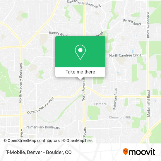 T-Mobile map