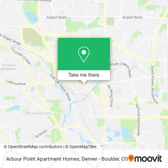 Arbour Point Apartment Homes map