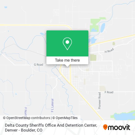 Delta County Sheriffs Office And Detention Center map