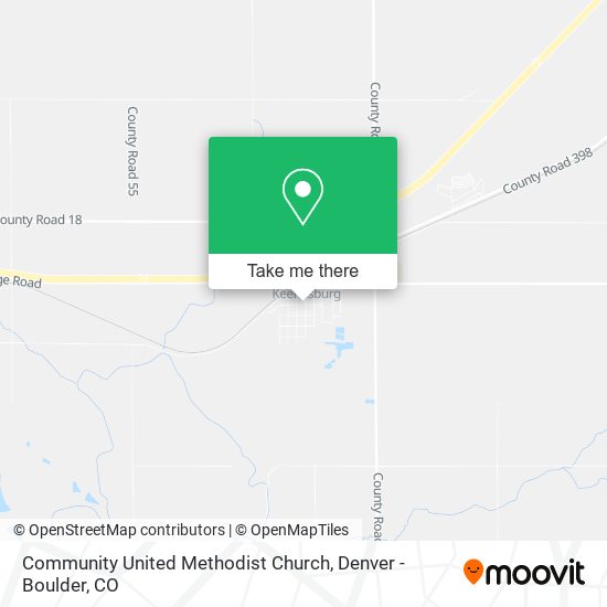 Mapa de Community United Methodist Church