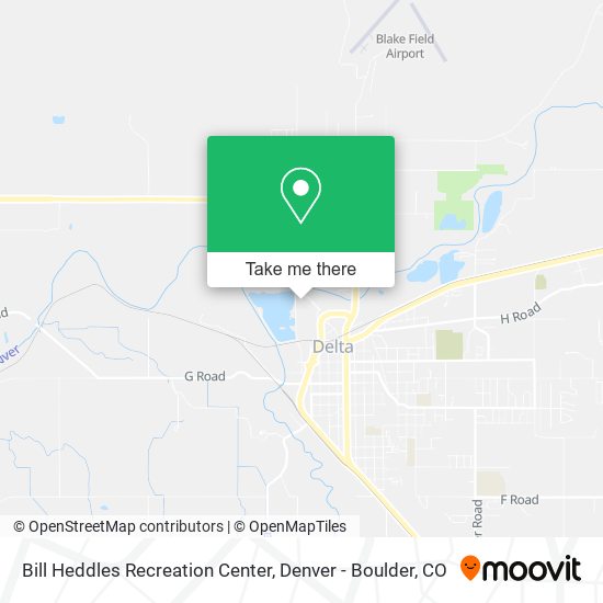 Mapa de Bill Heddles Recreation Center