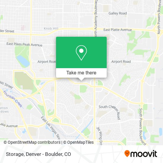 Mapa de Storage
