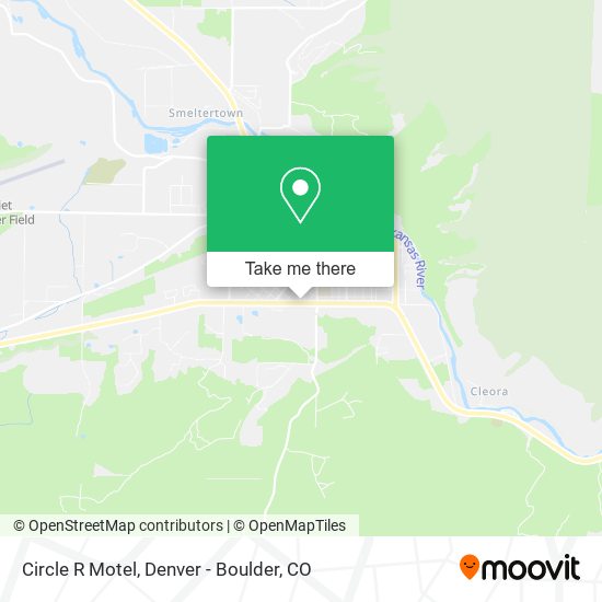 Mapa de Circle R Motel