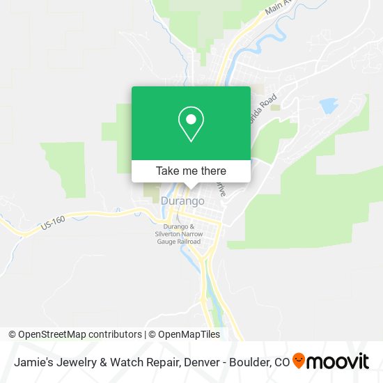 Mapa de Jamie's Jewelry & Watch Repair