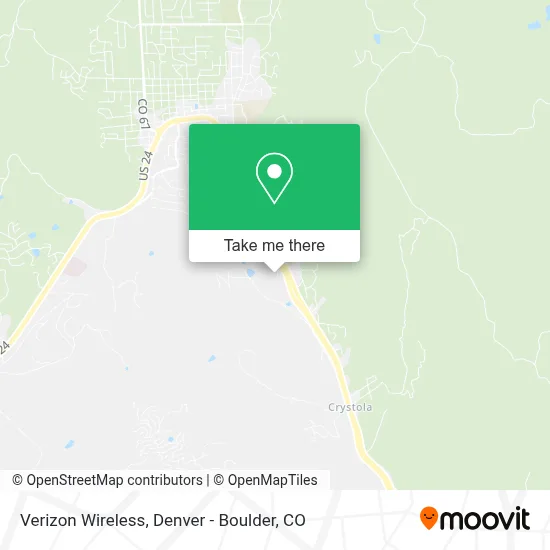 Verizon Wireless map