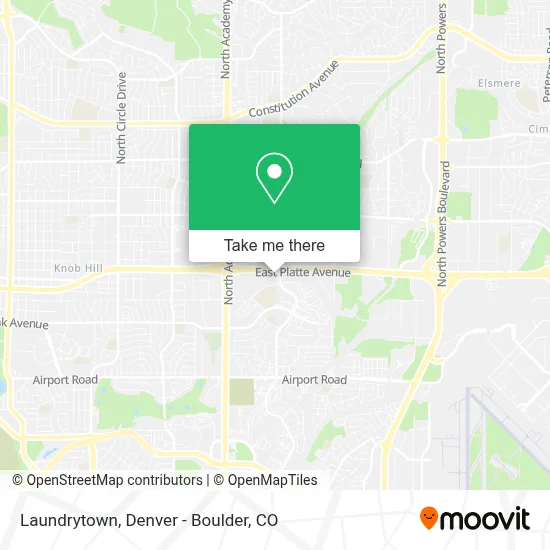 Laundrytown map