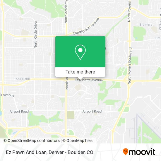 Mapa de Ez Pawn And Loan