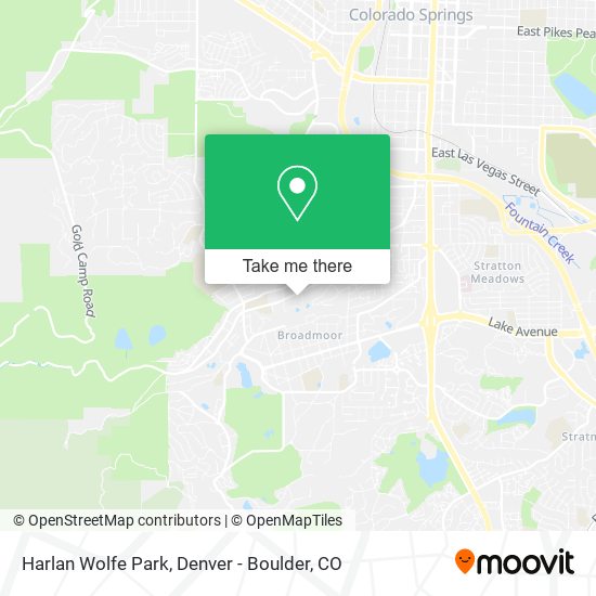 Harlan Wolfe Park map