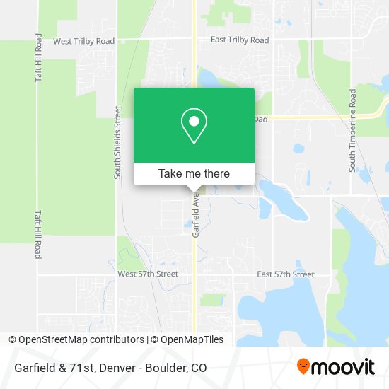 Mapa de Garfield & 71st