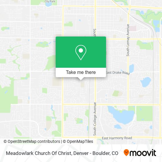 Meadowlark Church Of Christ map