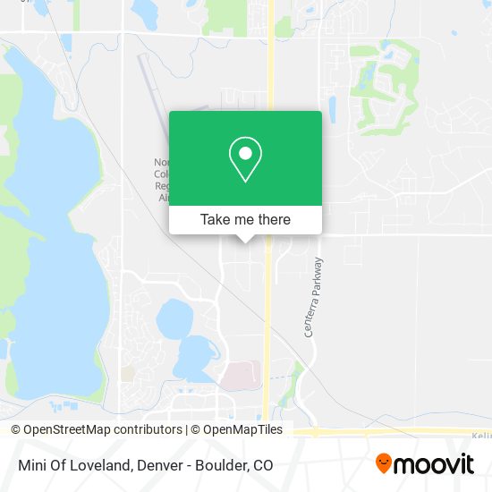 Mapa de Mini Of Loveland