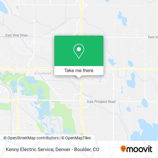 Mapa de Kenny Electric Service