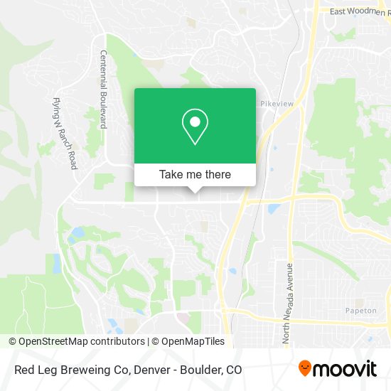 Red Leg Breweing Co map