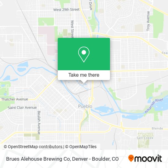 Brues Alehouse Brewing Co map