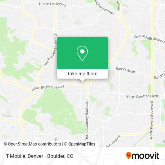 T-Mobile map