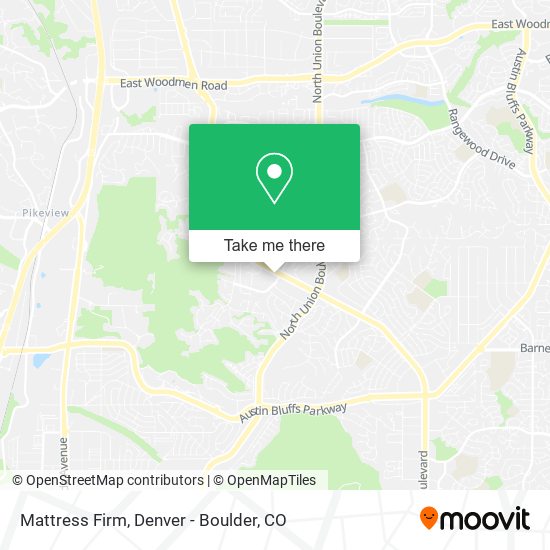 Mattress Firm map
