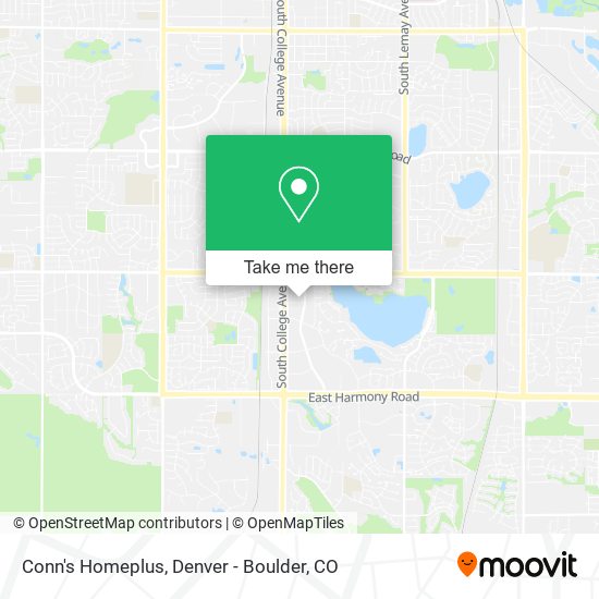 Mapa de Conn's Homeplus