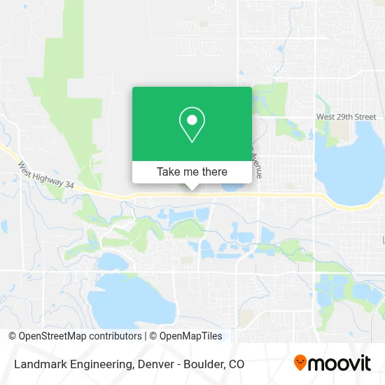 Landmark Engineering map