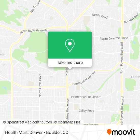 Mapa de Health Mart