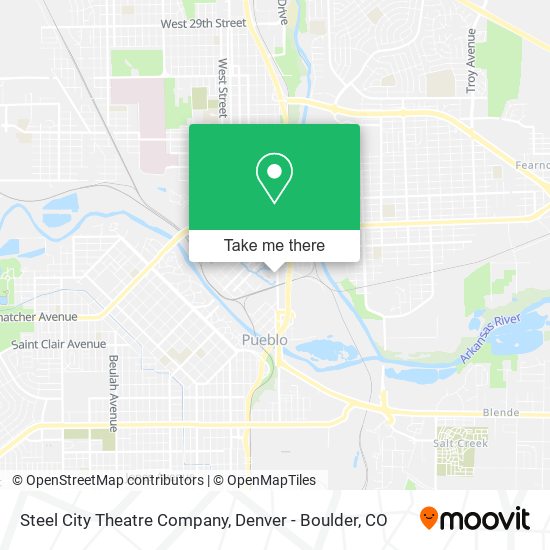 Steel City Theatre Company map