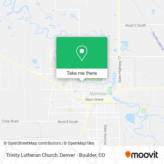 Mapa de Trinity Lutheran Church