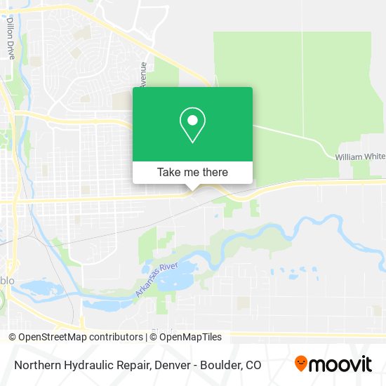 Northern Hydraulic Repair map