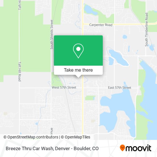 Breeze Thru Car Wash map