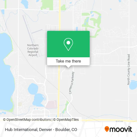 Hub International map