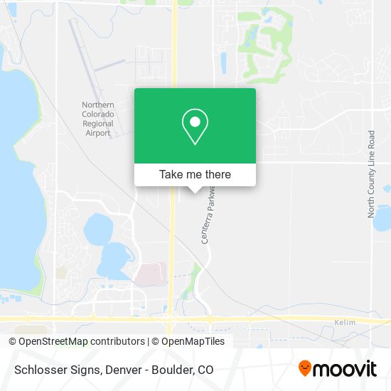 Mapa de Schlosser Signs