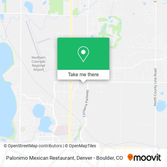 Mapa de Palonimo Mexican Restaurant