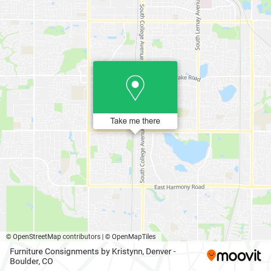 Mapa de Furniture Consignments by Kristynn