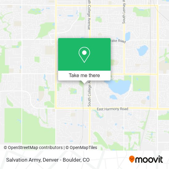Salvation Army map