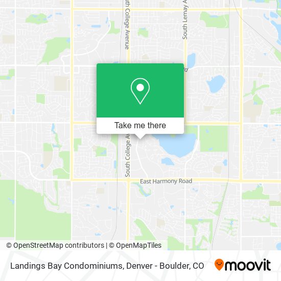 Landings Bay Condominiums map
