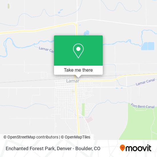 Enchanted Forest Park map