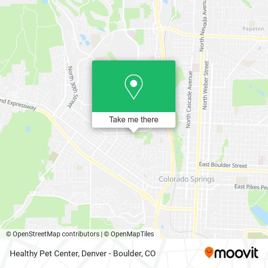 Mapa de Healthy Pet Center