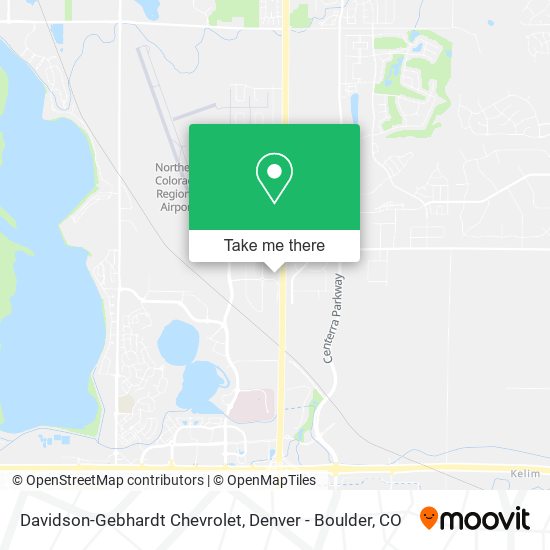 Mapa de Davidson-Gebhardt Chevrolet