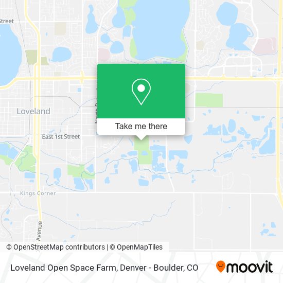 Mapa de Loveland Open Space Farm